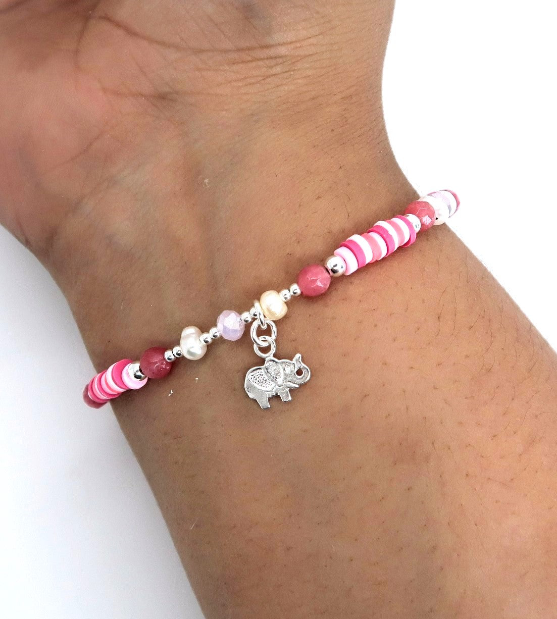 Pulsera Elefante Fimo
