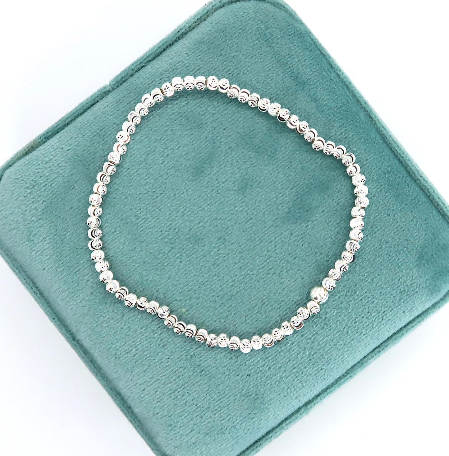 Brazalete Bola Corte Diamantada 3MM / Elástico