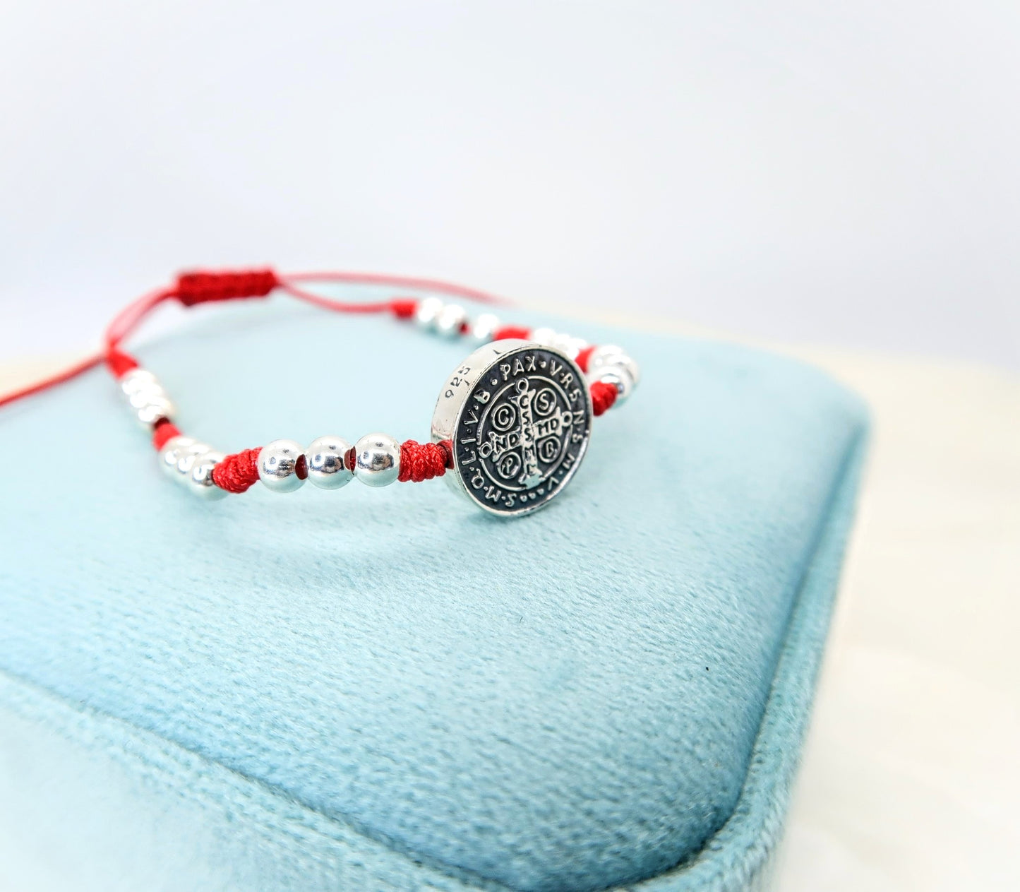 Pulsera 7 Nudos con San Benito