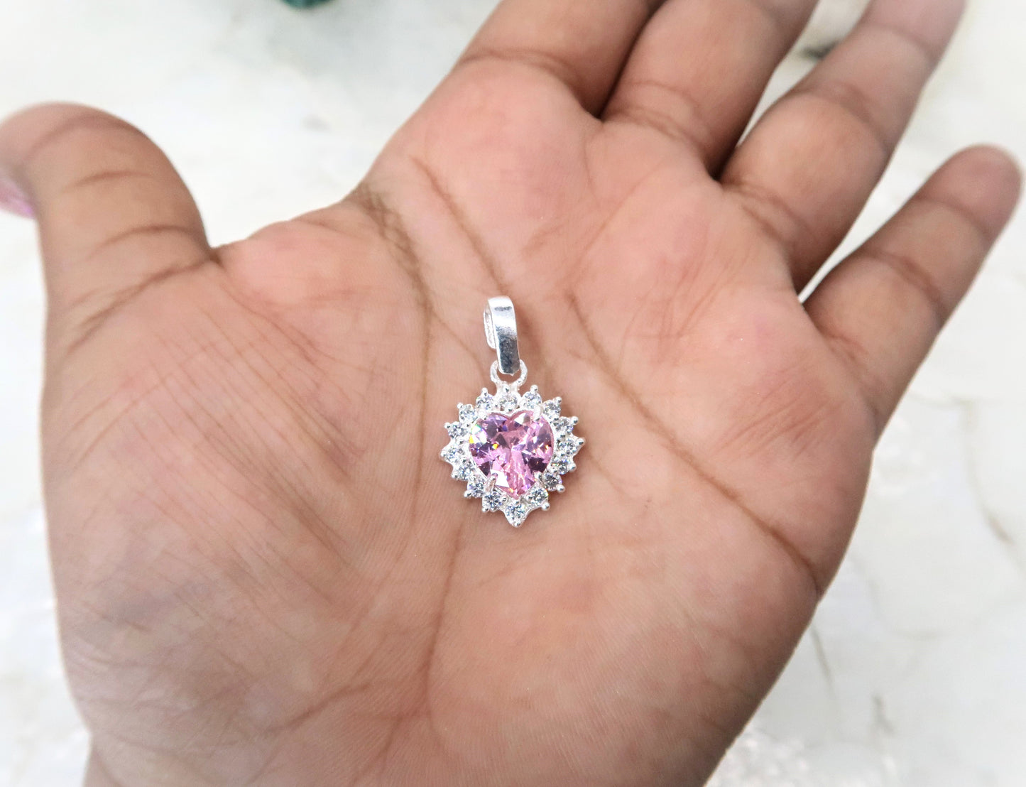 Dije Corazon Zirconia