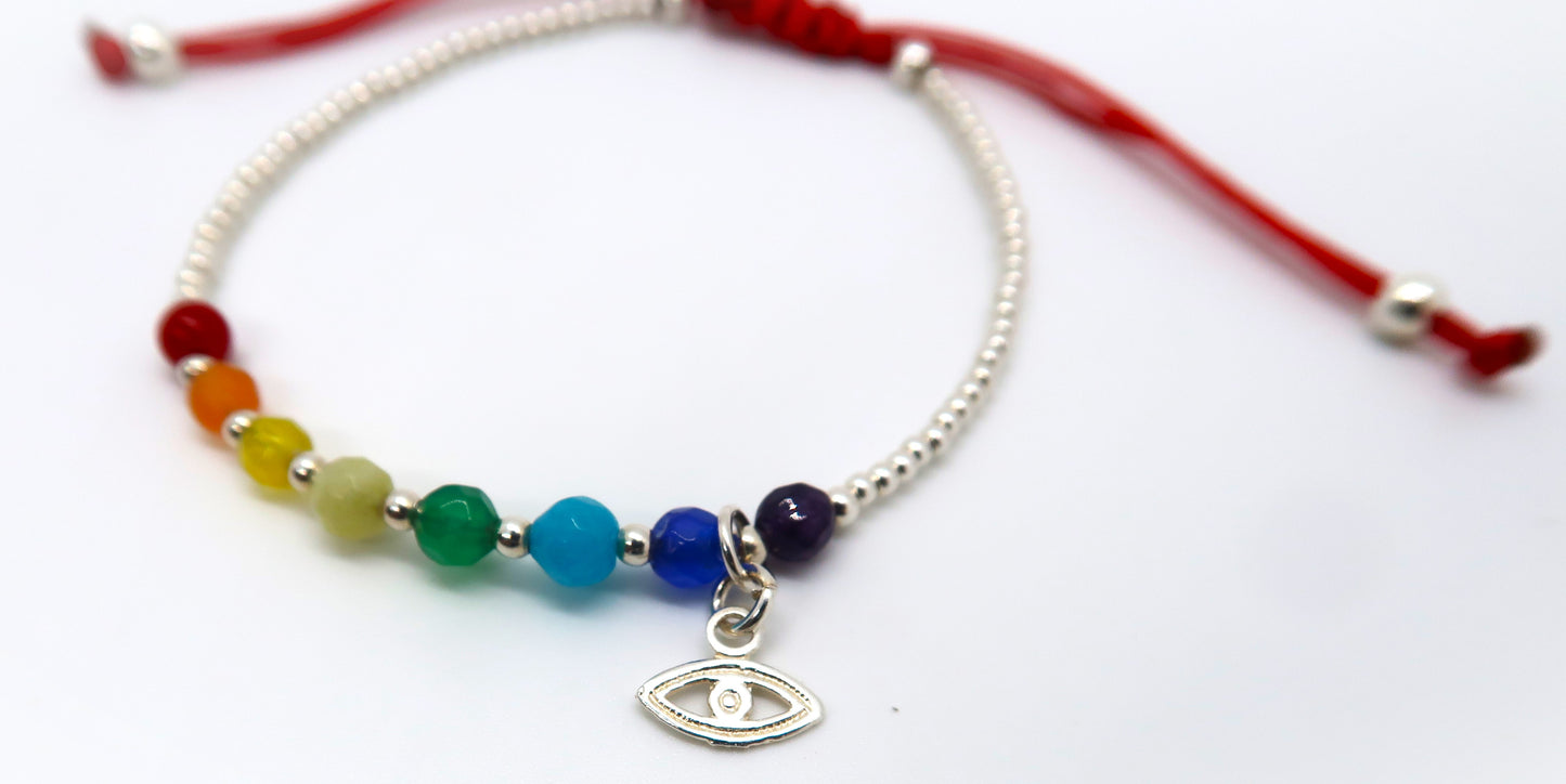 Chakras Ojo Turco Hilo