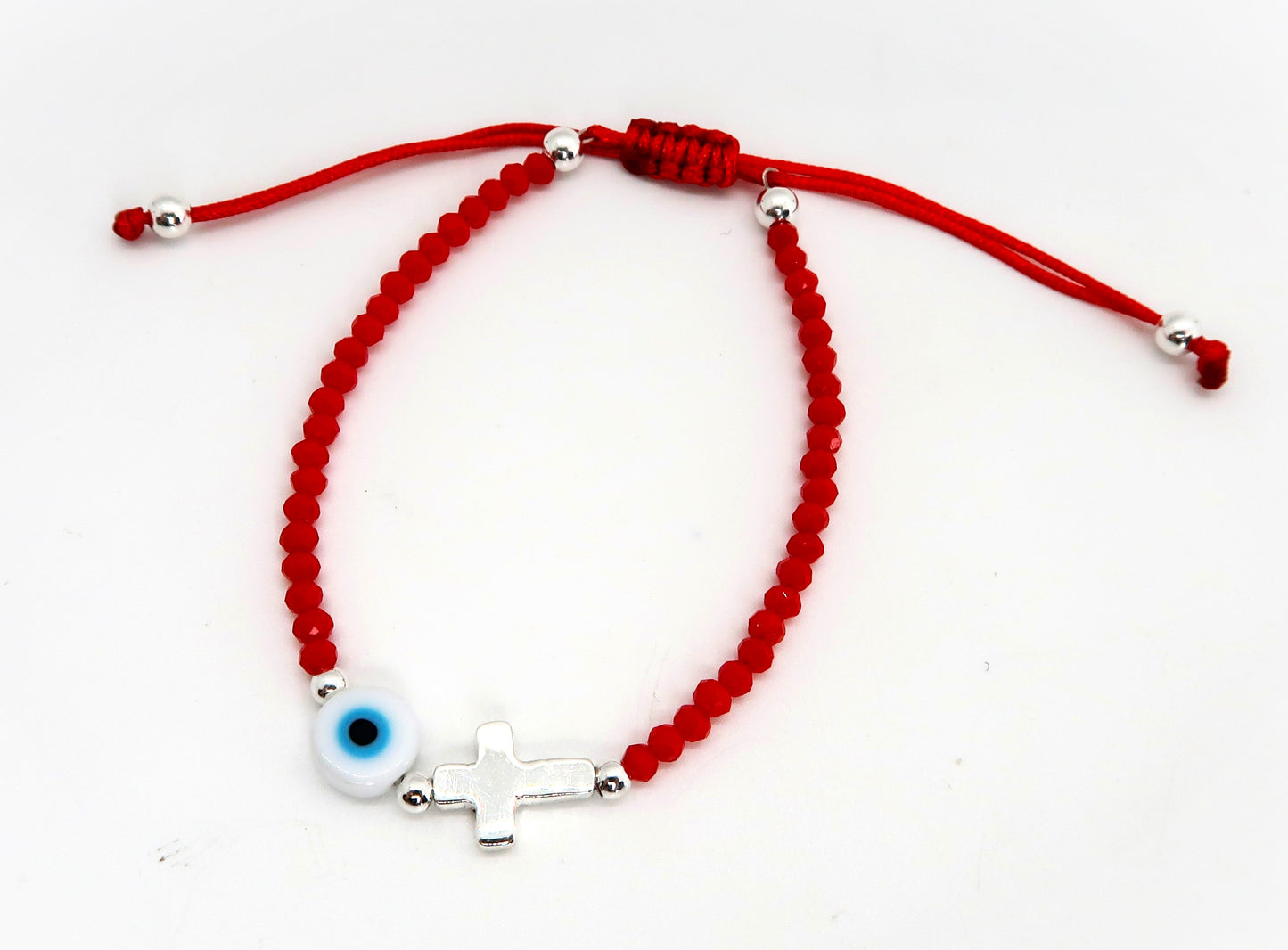 Pulsera Cruz / Ojo Turco