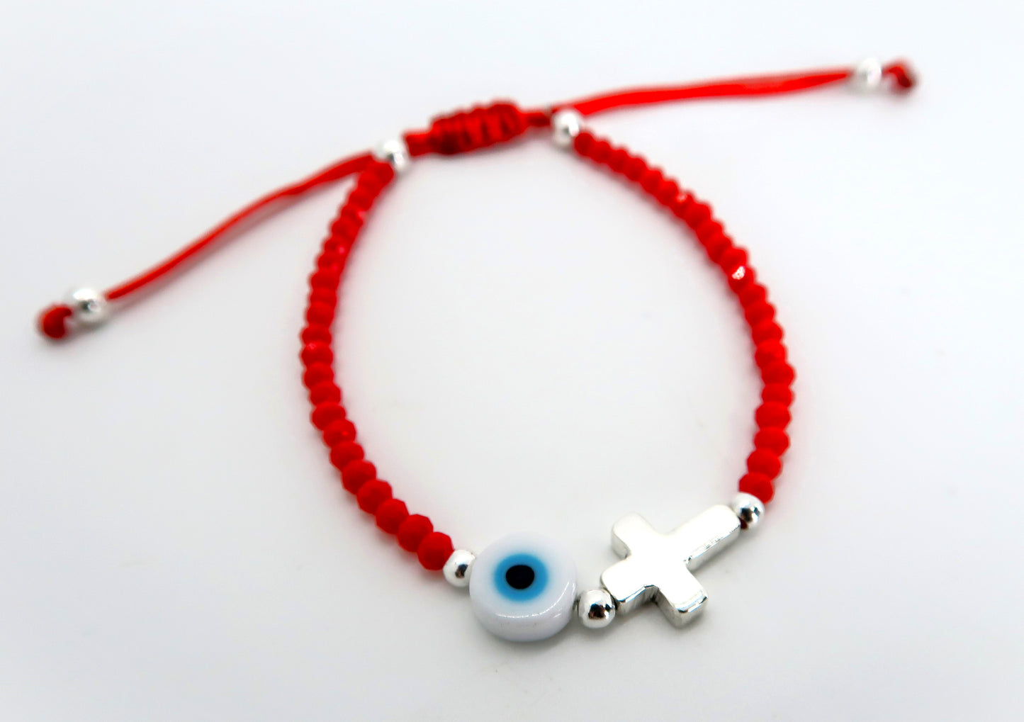 Pulsera Cruz / Ojo Turco