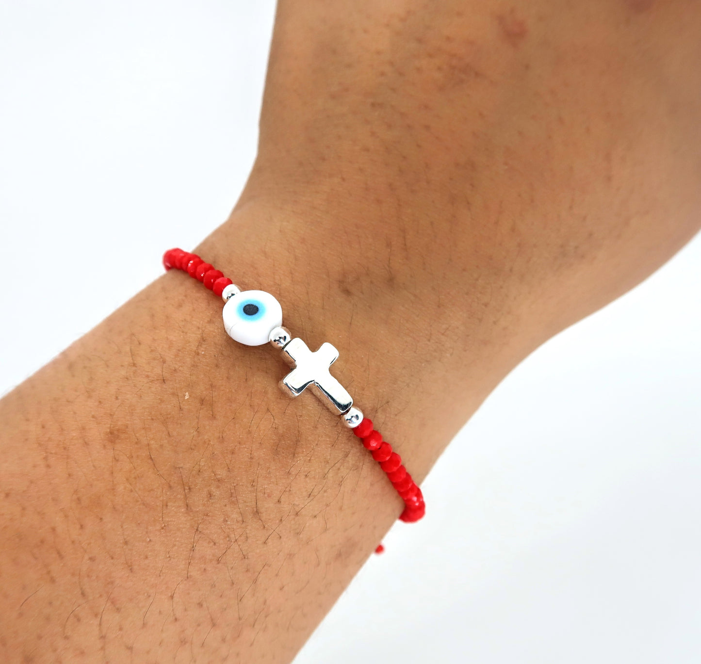 Pulsera Cruz / Ojo Turco