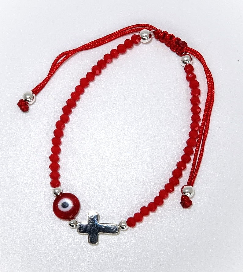 Pulsera Cruz / Ojo Turco