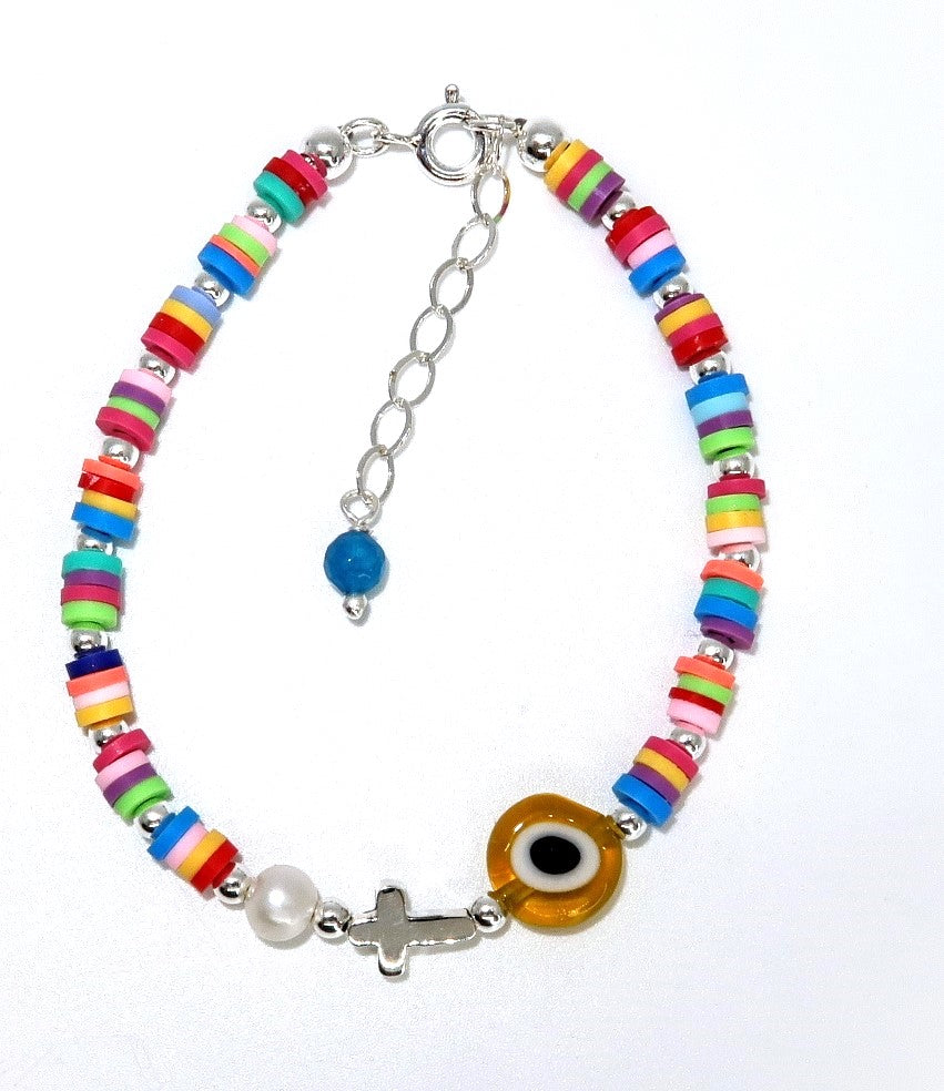 Pulsera Multicolor Cruz