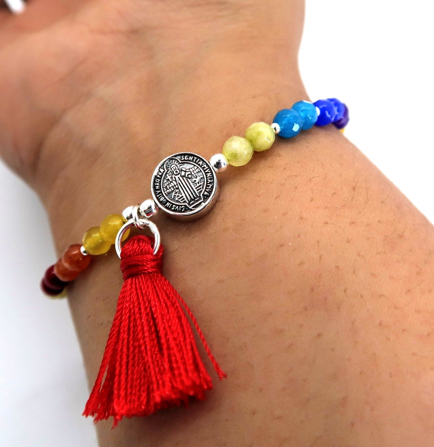 Pulsera San Benito Chakras