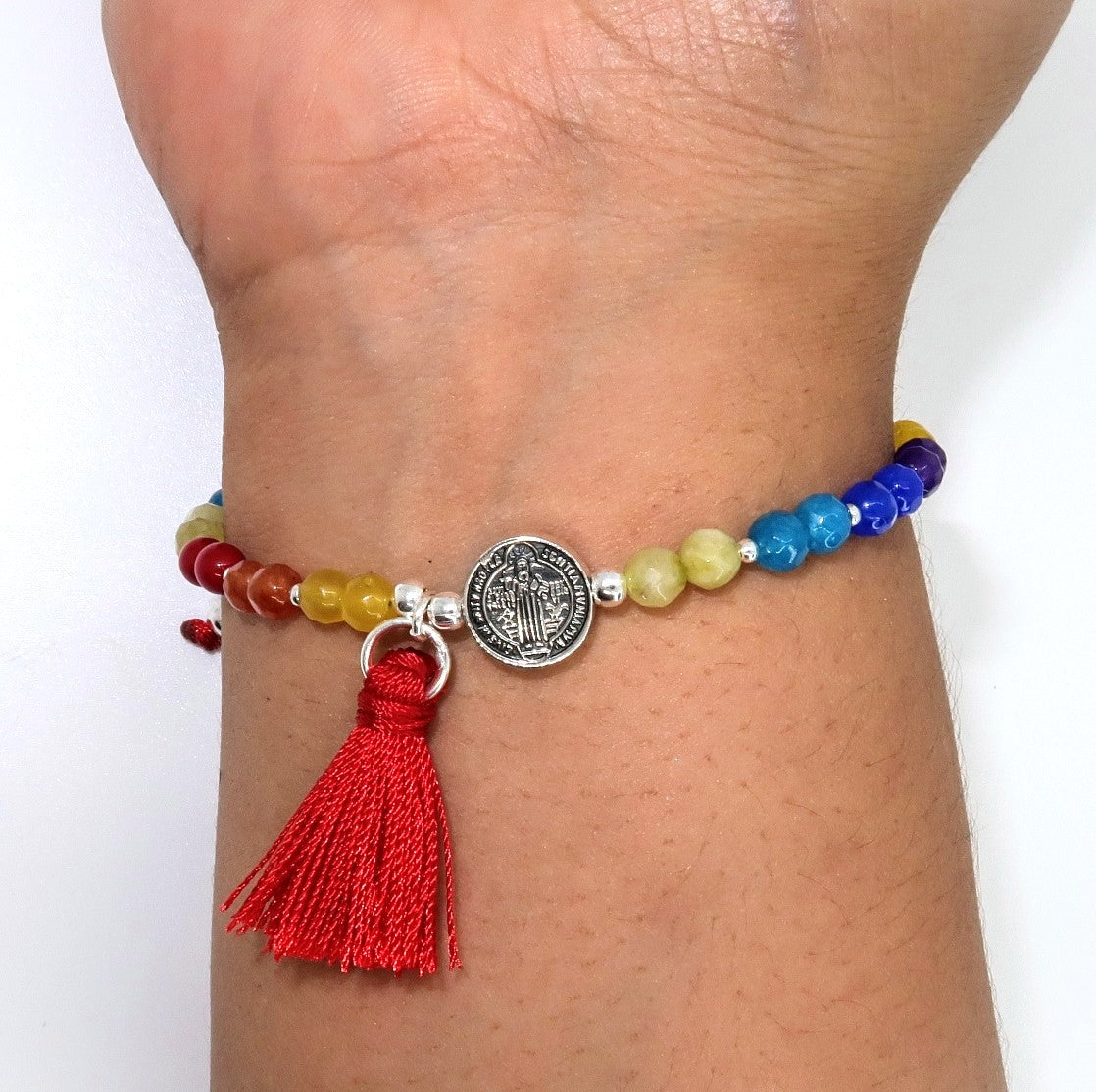 Pulsera San Benito Chakras