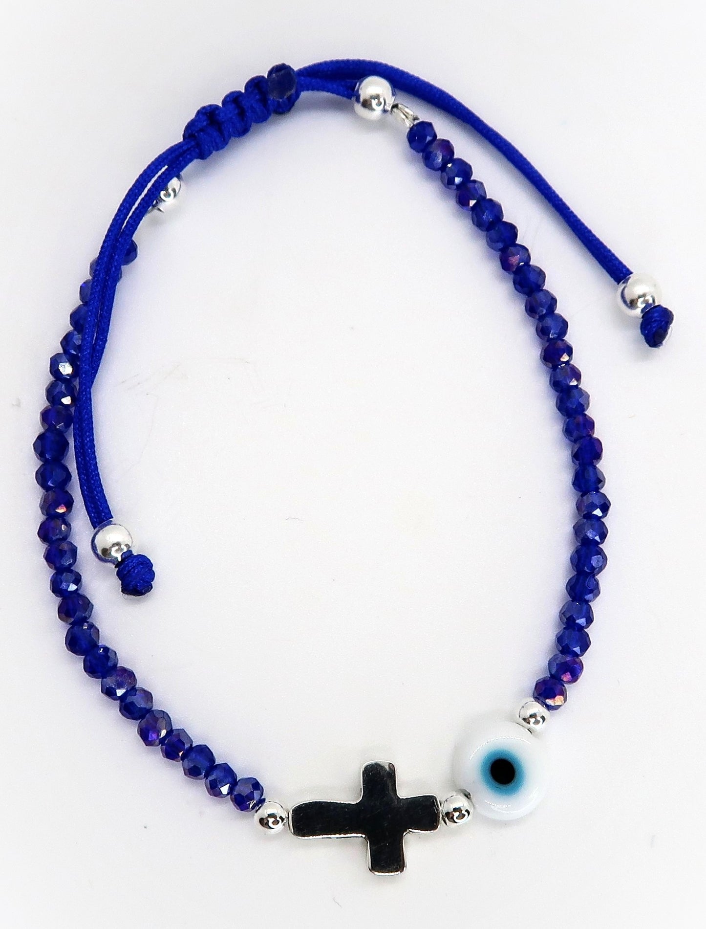 Pulsera Cruz / Ojo Turco