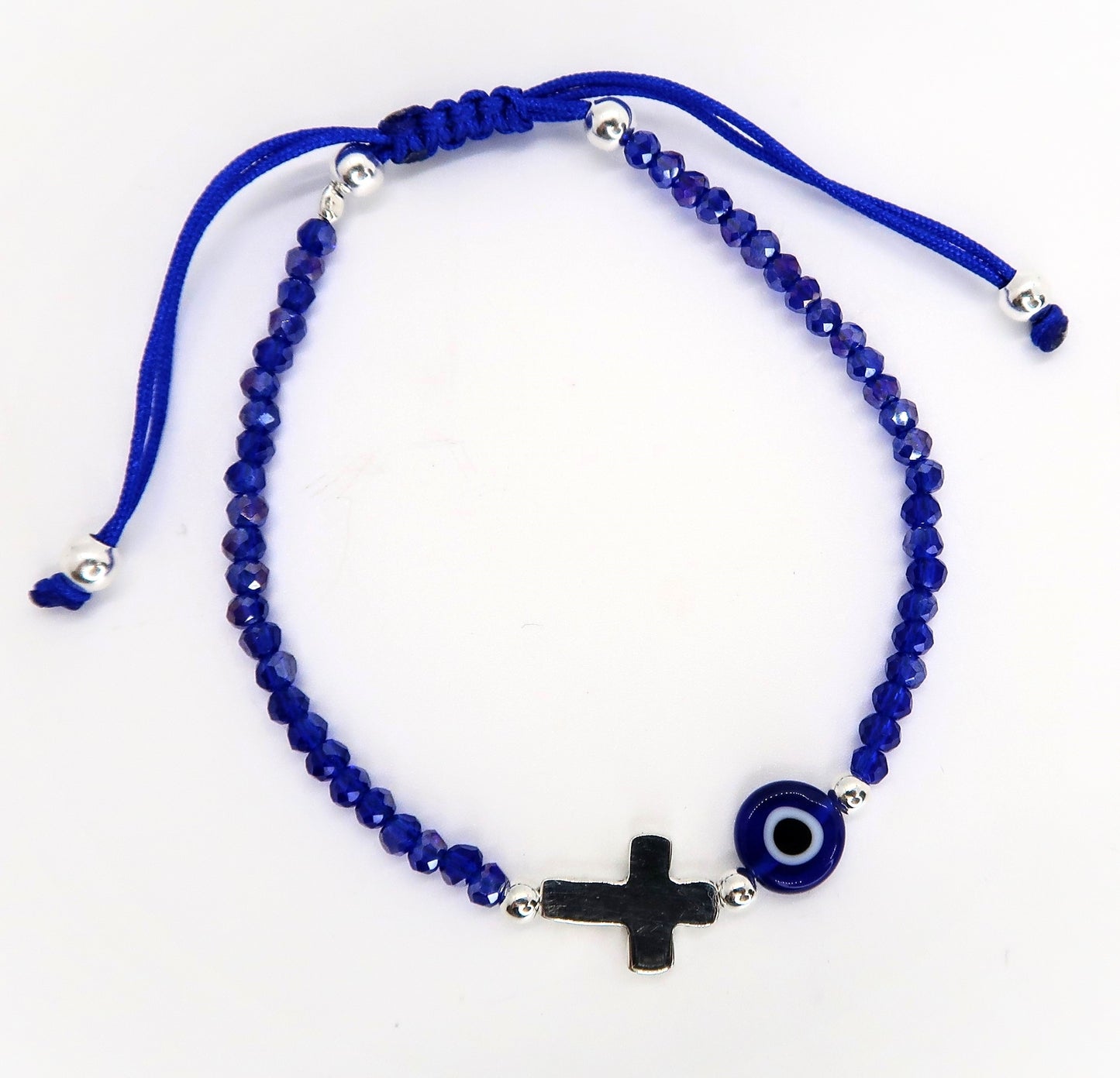 Pulsera Cruz / Ojo Turco