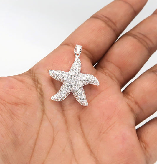 Dije Estrella de Mar con Zirconia