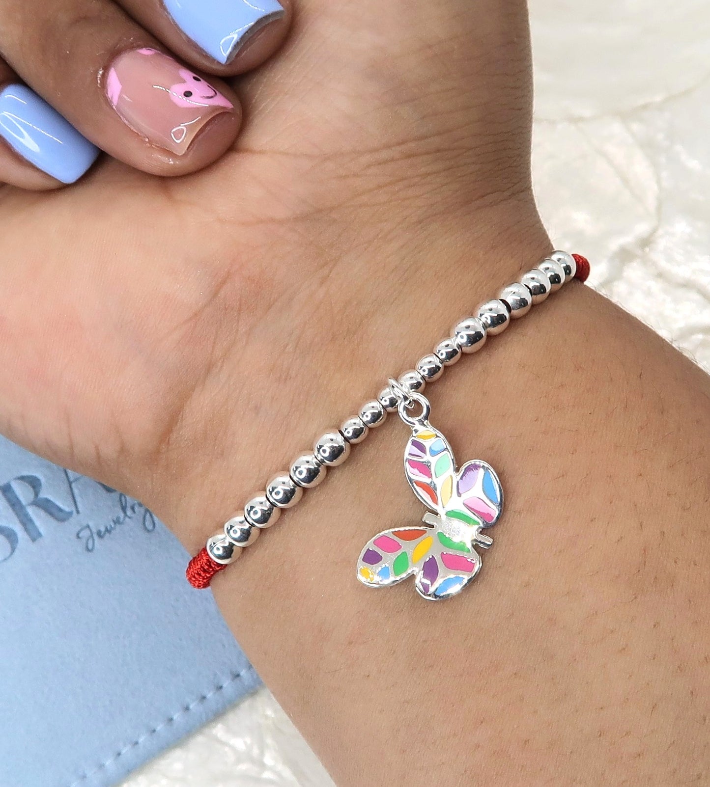 Pulsera Mariposa Multicolor